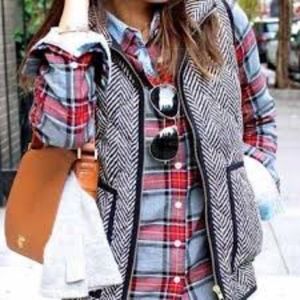 J.Crew quilted vest